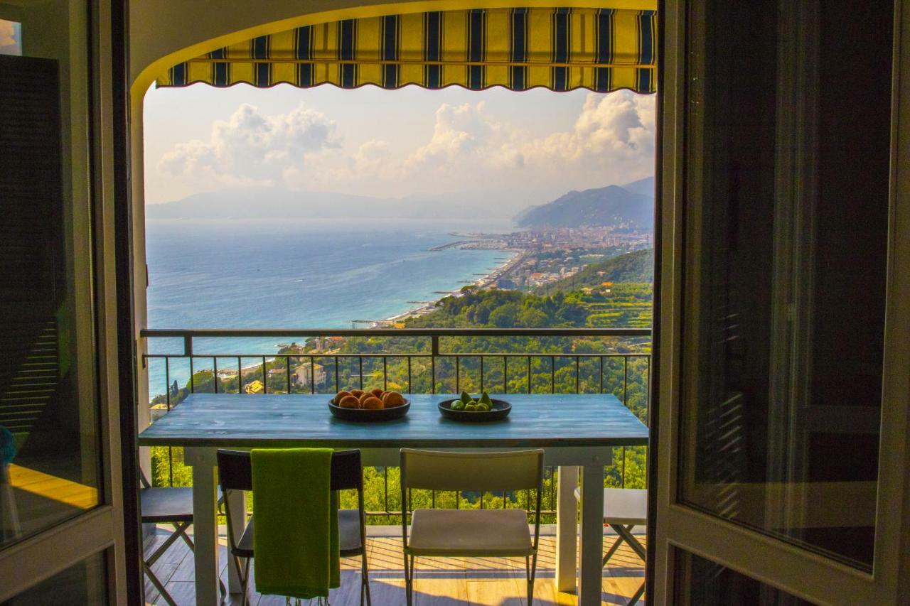 Villa Panoramica Lavagna Buitenkant foto