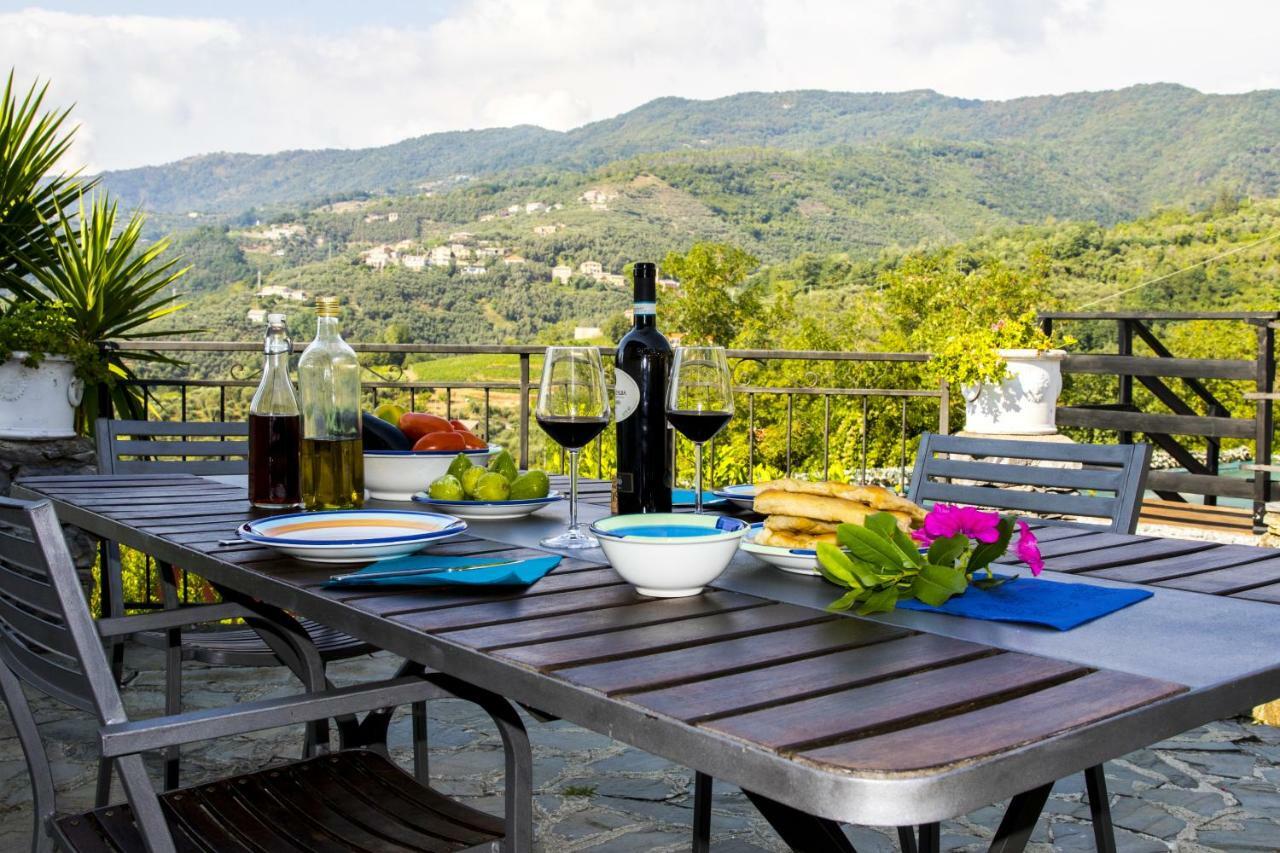 Villa Panoramica Lavagna Buitenkant foto