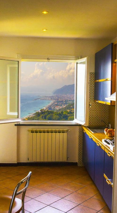 Villa Panoramica Lavagna Buitenkant foto