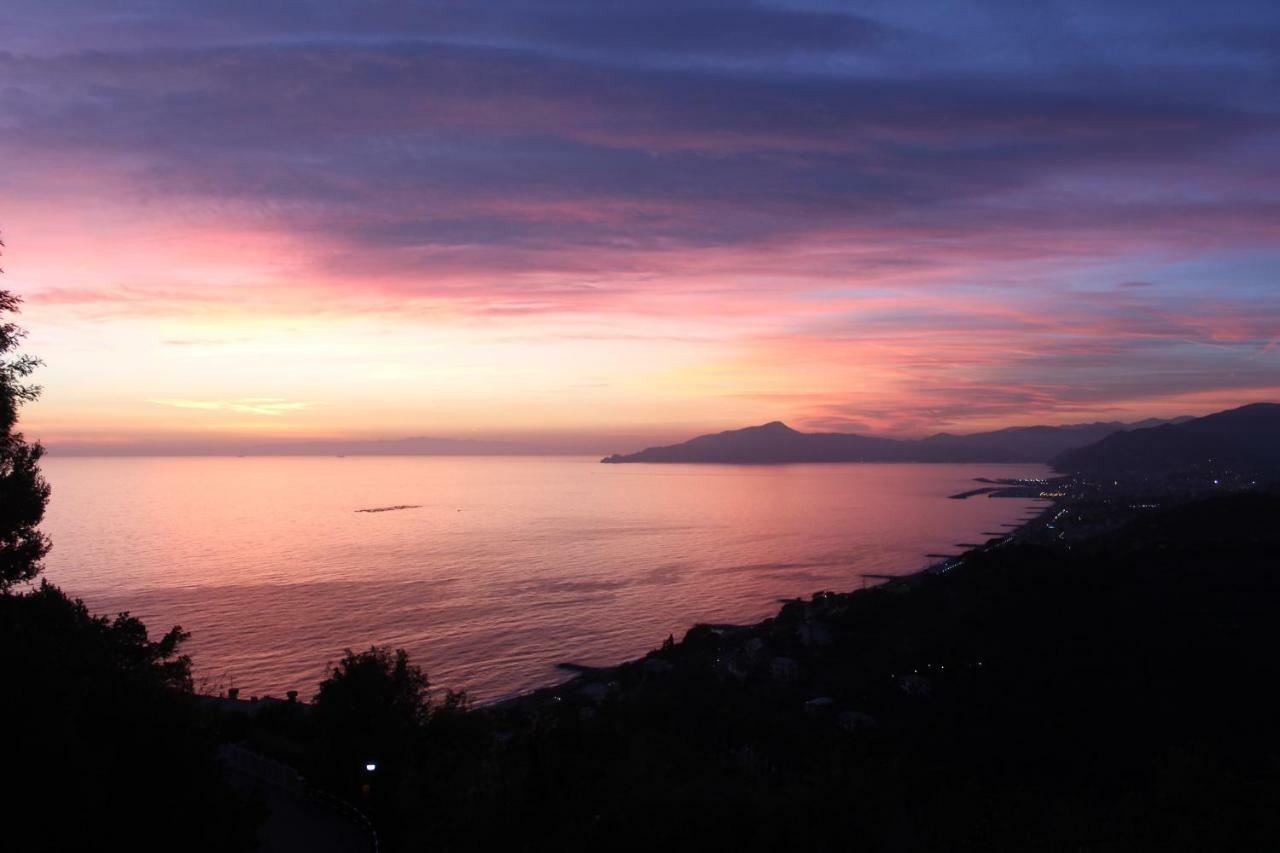 Villa Panoramica Lavagna Buitenkant foto