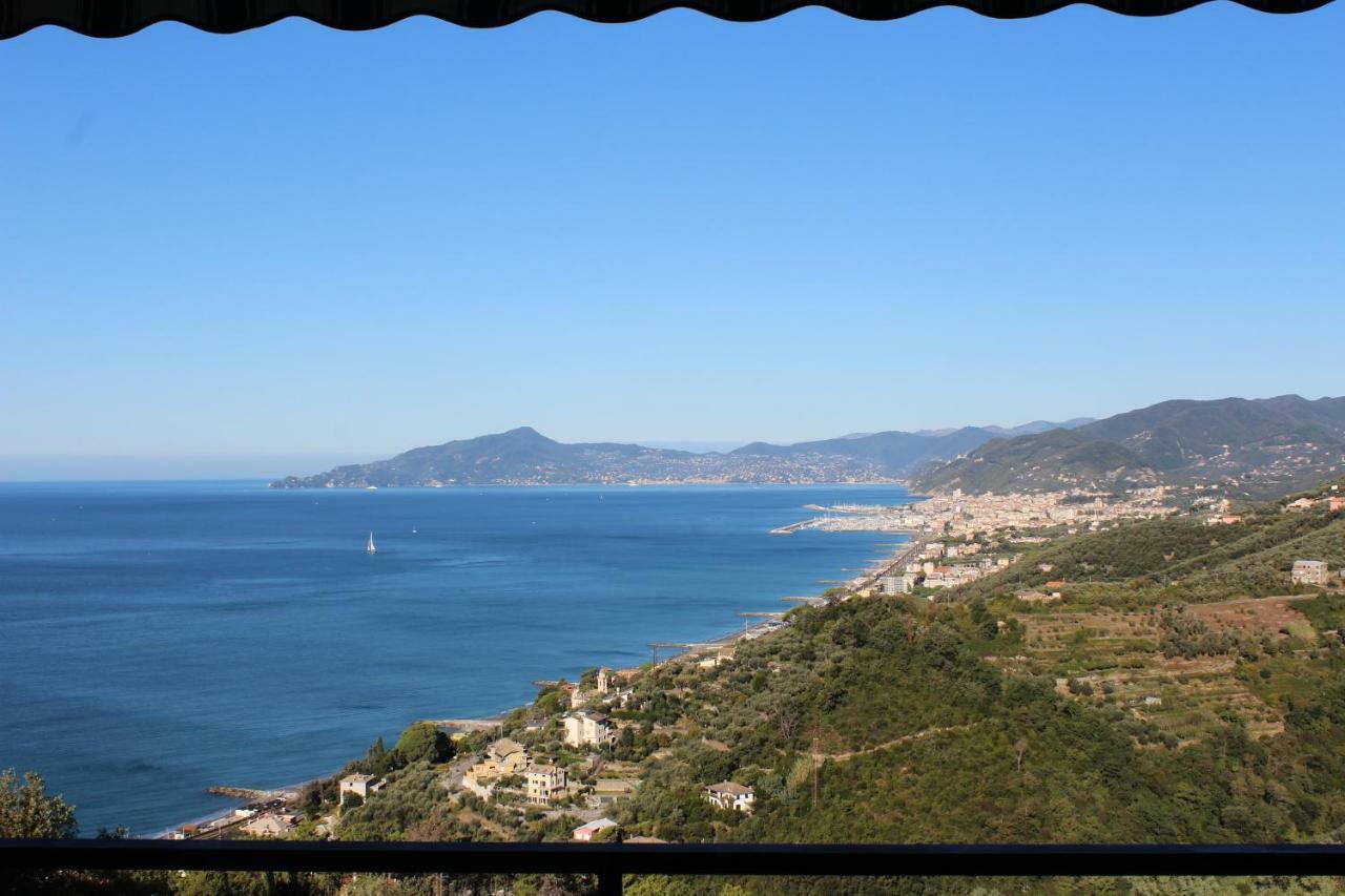 Villa Panoramica Lavagna Buitenkant foto