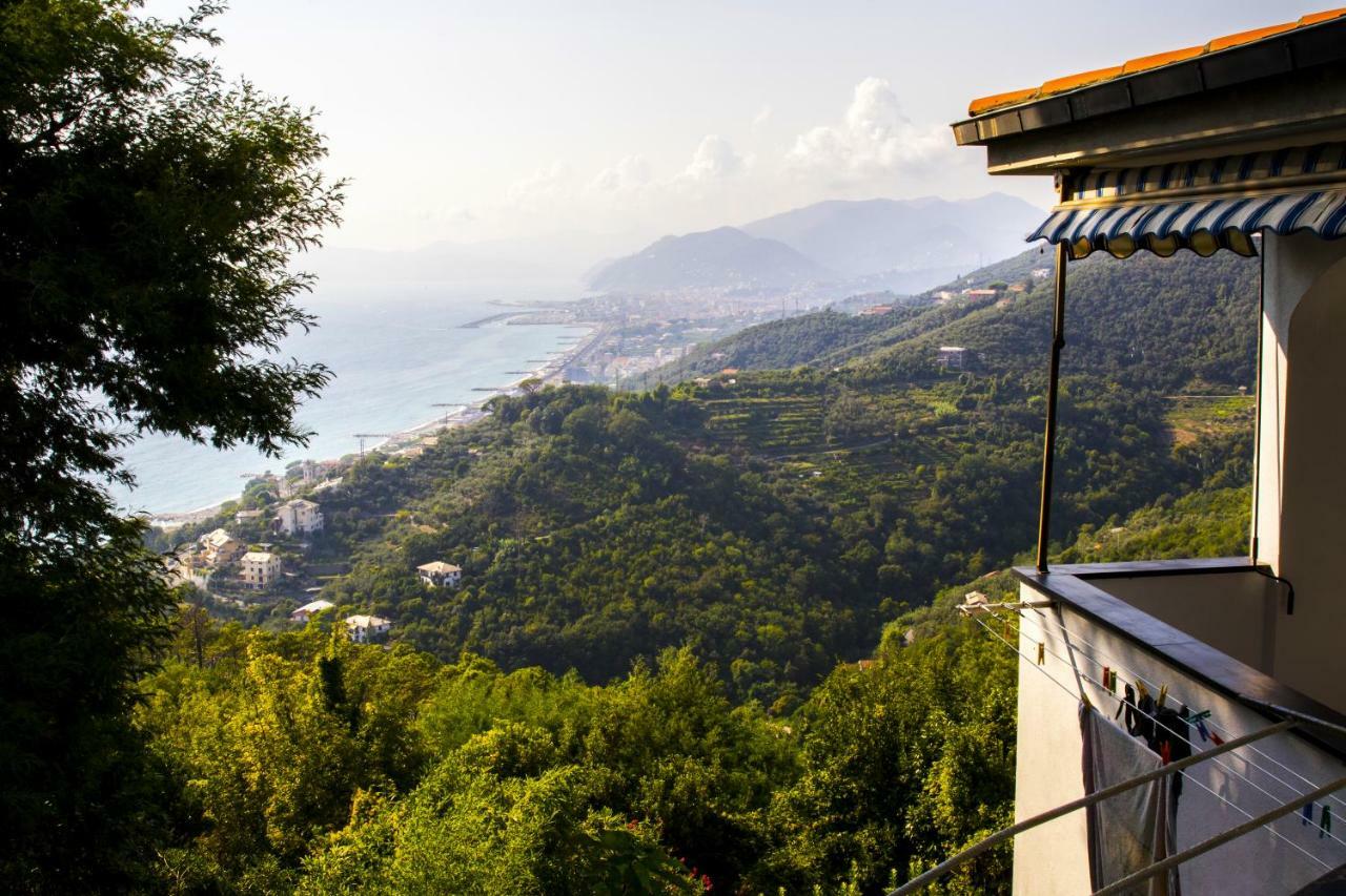 Villa Panoramica Lavagna Buitenkant foto