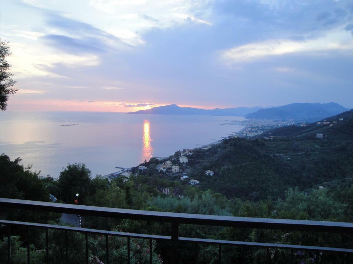 Villa Panoramica Lavagna Buitenkant foto