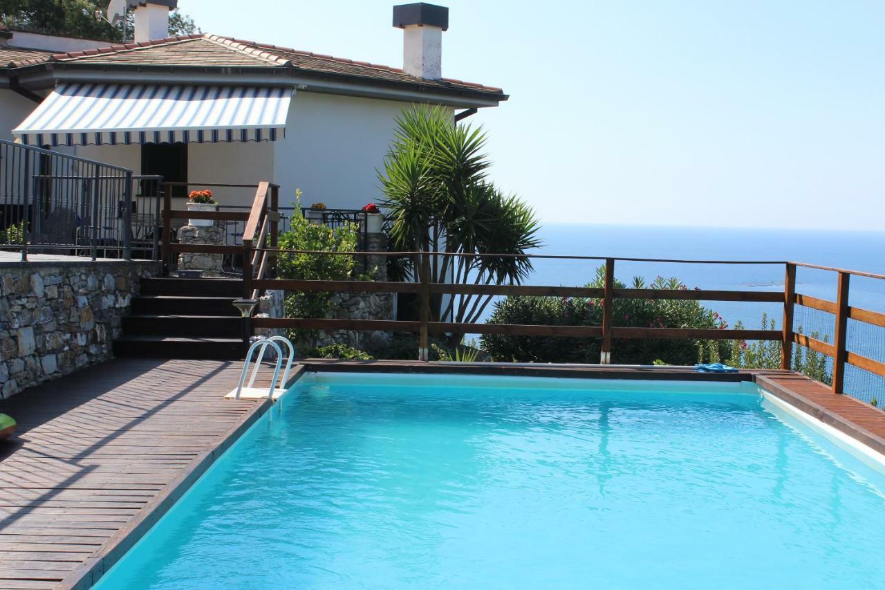 Villa Panoramica Lavagna Buitenkant foto