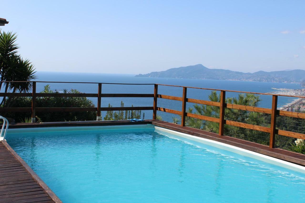 Villa Panoramica Lavagna Buitenkant foto